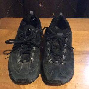 Sketchers Sport black. Good for hiking and walking